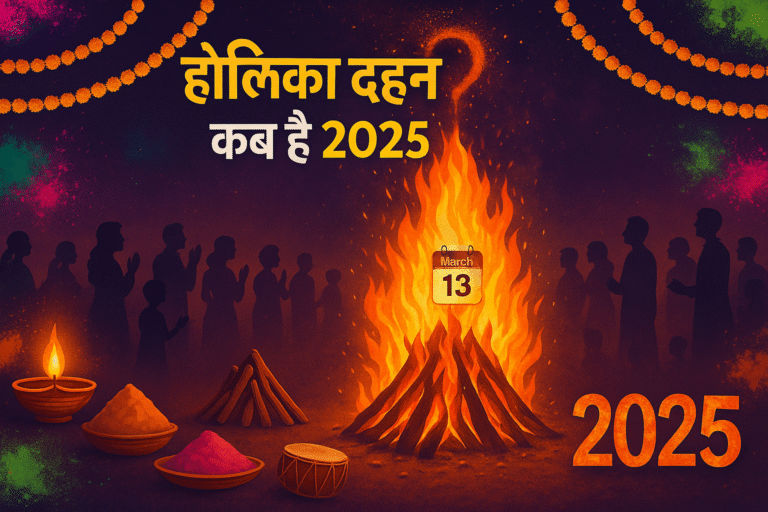 होलिका दहन कब है 2025?