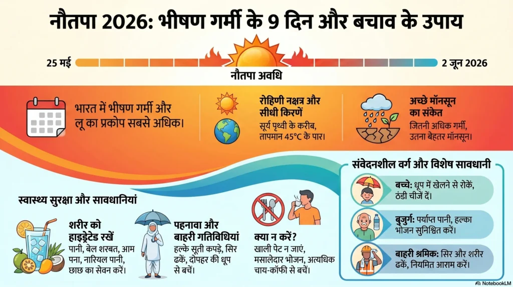 नौतपा 2026: कब से कब तक रहेगा, क्या है इसका महत्व और कैसे रखें अपना ध्यान 2 नौतपा